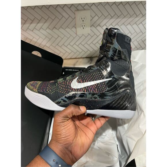 Nike Kobe 9 Elite Protro Masterpiece 2025 Black Silver Size 11 IN HAND NEW